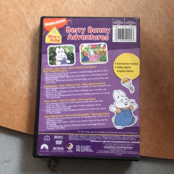 Nickelodeon “max & Ruby  berry bunny adventures” DVD movie - Picture 4 of 15